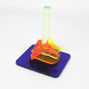 Papegaaien Speelgoed Vogel Acryl Kauw Speelgoed Kralen Bel Opknoping Papegaai Handklauw Voet Huisdieren Speelgoed En Accessoires Voor Vogelkooi - Product Image 2