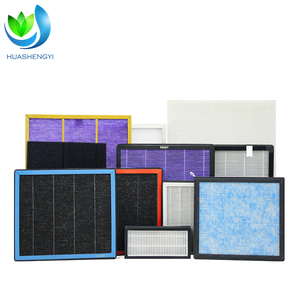 Kit de filtres à air domestiques multi-types : filtre HEPA H13/H14 rond, préfiltre carré, filtre à charbon actif – Remplacement tout-en-un - Product Image 3