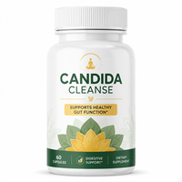 Complément Détox Herbal OEM/ODM pour l'Équilibre de la Flore Intestinale et l'Aide à la Digestion, Formule Anti-levures, Pilules Diététiques en Gros