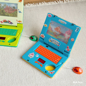 Máquina Educativa para Bebés, Simulación de Computadora Portátil con Luz, Música y Teclado, Mini Laptop de Juguete para Niños - Product Image 5