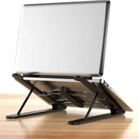 Support d'ordinateur portable vertical en aluminium réglable universel antidérapant, support de bureau pour ordinateur portable