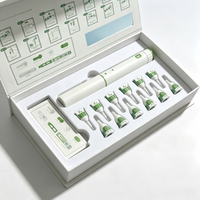 Boîte d'emballage rigide magnétique personnalisable avec gaufrage et doublure en mousse pour stylos injecteurs, personnalisation de la taille du logo pour usage médical