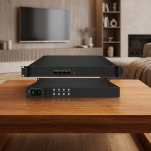 Nouveau processeur TS 8/16/24 tuners DVB-S2/DVB-C/DVB-T/ISDB-T vers passerelle IP, prend en charge la remapping PID / Diseqc pour <span class=keywords><strong>IPTV</strong></span> à moyenne échelle - Product Image 1
