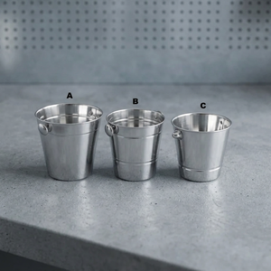 Stainless Steel Bar <b>Ice</b> <b>Bucket</b> Cooler Durable 5L Large Capacity <b>Ice</b> Storage Container American Style Floral Pattern Mayur - Product Image 3