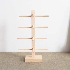 3-8 Pairs Classic Wooden l Sunglasses Display Stands for Retail Store Exhibition Collection Storage <b>Shelves</b> Units - Product Image 3