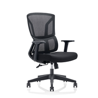 Chaise de bureau ergonomique pivotante à dossier mi-haut en maille, design moderne, pour réunions et conférences, avec garantie de 3 ans, directement de l'usine
