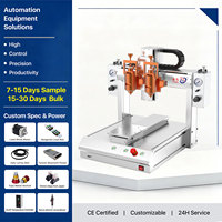 Robot de distribution automatique à quatre axes pour colle à viscosité moyenne, système de distribution de pâte à souder, machine de distribution