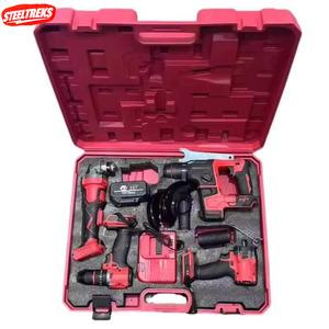Juego de Herramientas Steeltreks, Venta al por Mayor, 4 en 1, Multifuncional, Inalámbrico, con Batería de Litio, Combinado, TR4 - Product Image 1