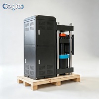 Machine d'essai de compression numérique du béton 2000 kN, blocs d'espacement réglables, test de résistance à la compression des cubes/cylindres/briques