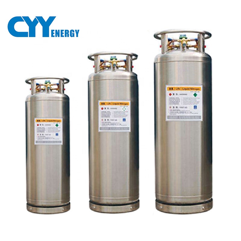 Cylindres cryogéniques de Dewar de 80L/175L/210L/450L/500L LOX/LIN/Lar/LCo2/gnl/LPG avec des normes de DOT/TPED/GB