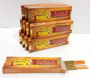 Varillas de incienso Premium enrolladas a mano Sri Baba Masala, paquete de 15 gramos, proveedor mayorista de India - Product Image 1