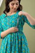 Elegante Vestido Largo Anarkali Kurta de Diseño Vintage para Mujer, Bordado, de Algodón, de Secado Rápido, Color Personalizado, para Fiesta, Estilo Pakistaní