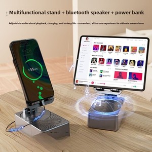 Không dây cảm ứng NFC loa với RGB đứng mini 3-<span class=keywords><strong>in</strong></span>-1 điện thoại di động chủ & ngân hàng điện cảm biến tự động - Product Image 5