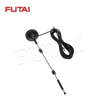 Antenne WiFi double bande 2.4G/5.8G omnidirectionnelle à gain élevé 6dBi avec connecteur SMA mâle et fixation magnétique, vente directe usine pour routeur et point d'accès