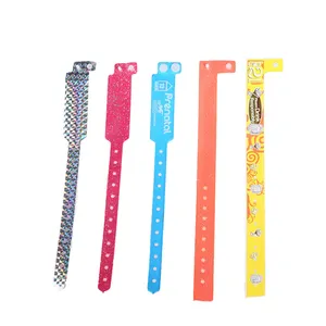 durable cheap plastic wristband printed bracelet for sale