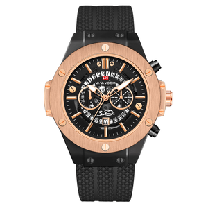 Luxury Men Chronograph <b>Watch</b> 42mm Ceramic <b>Case</b> Quartz Movement Luminous Multi Function Sports Wristwatch - Product Image 1