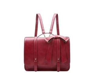 Muestra Gratis, Nueva Mochila de Mensajero de Moda para Mujer, de Cuero PU, para Portátil de 14 Pulgadas, Bolso de Mano para Computadora, para la Universidad, Negocios y Viajes - Product Image 1