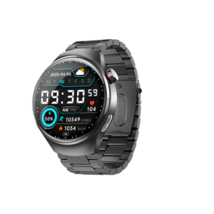 Reloj inteligente moderno Unisex con asistente de voz AI IP67 banda de silicona resistente al agua nuevo modelo IOS Android operación Control remoto cuadrado - Product Image 3