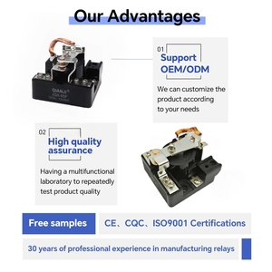 Lý Thuyết điện từ Power Relay 12V qianji công nghiệp điện Relay JQX-65F 12V & 220V - Product Image 2