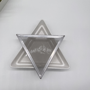 Bandejas de Cerámica para Germinación de Semillas, Bandejas de Cerámica para Plantas, Bandeja de Germinación para Cultivar Plántulas, Placa de Germinación Triangular - Product Image 2