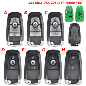 CN018098 Chính hãng và Phụ tùng thay thế cho <span class=keywords><strong>Ford</strong></span> Raptor Ranger 2024 Tần số 434.2 MHz Chip 49 Mã sản phẩm JL1T-15K601-EC 5 Nút - Product Image 1