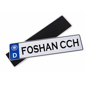 Cinta de bucle de gancho de Venta caliente de <span class=keywords><strong>Amazon</strong></span> para fijación de placas de matrícula de soporte de matrícula de coche - Product Image 5