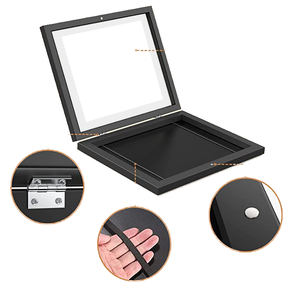 Cadre en bois <span class=keywords><strong>Kingwin</strong></span> A3/A4 à ouverture frontale pour œuvres d'art d'enfants avec passe-partout, affichage 8x10, plusieurs tailles, vente en gros - Product Image 4