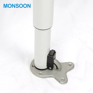 Modern Chrome Stainless Steel Bar Adjustable Metal <strong>Folding</strong> <strong>Table</strong> <strong>Leg</strong> <strong>for</strong> Kitchen Apartment Bathroom Coffee Dining Plastic Modern - Product Image 5