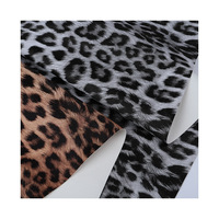 Sac décoratif en cuir artificiel PVC à motif léopard coloré de 0,5 mm pour la protection et la durabilité