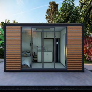 Villa moderne préfabriquée <span class=keywords><strong>de</strong></span> luxe à deux étages en acier Toilette pliante modulaire pour maison en conteneur portable chinoise mobile d'extérieur - Product Image 3