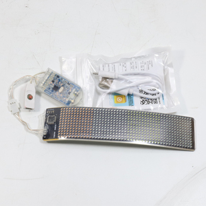 USB充电应用程序控制滚动消息<span class=keywords><strong>LED</strong></span>显示广告帽Gorras <span class=keywords><strong>Led</strong></span>消息7面板Snapback帽子 - Product Image 4