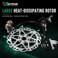 Kit de freinage haute performance CNC 7075 avec support et grand rotor hydraulique pour Sur-Ron Ultra Bee Talaria MX4