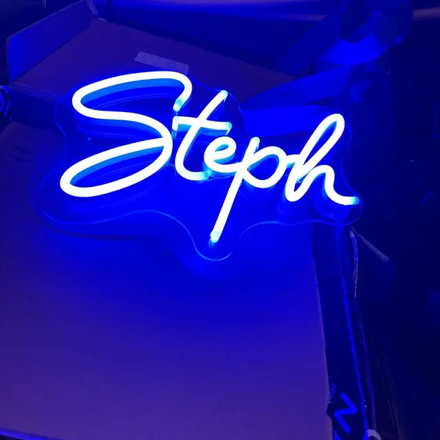 Letrero de neón personalizado, barra de tienda personalizada, Led, Flex, neón, Logo, luces de neón acrílicas