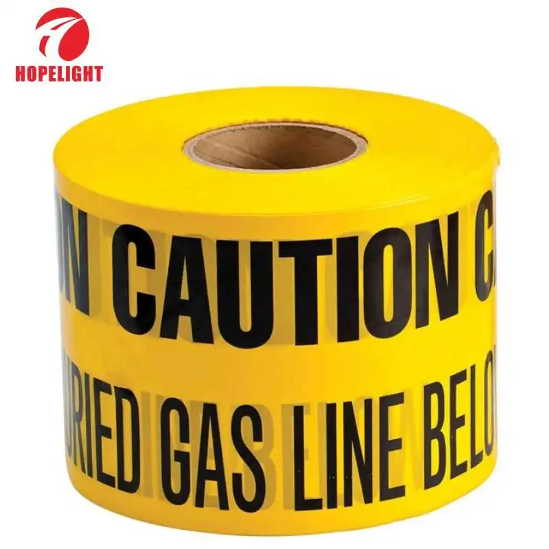 Customizable Warning Pvc Marking Tape Red And White Hazard Warning PVC Floor Marking Caution Tape