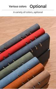 Carnets à anneaux A5 avec logo personnalisé, ensemble cadeau élégant pour journal d'affaires - Product Image 5