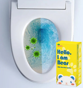 <span class=keywords><strong>2023</strong></span> Venta caliente Hello Bear Blue Toilet Bubble para limpiador de inodoro 180G - Product Image 6