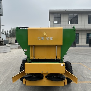 Esparcidor de estiércol de doble disco de 4 m con descarga trasera, bomba de control hidráulico y caja de engranajes <span class=keywords><strong>para</strong></span> aplicación de fertilizantes en invernaderos y viñedos - Product Image 6