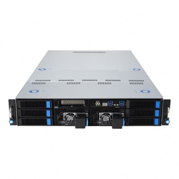 ESC4000-E11 Dual Intel Xeon Scalable Processors Server 6 x 2.5" or 3.5" Hot-swap Storage Device Bays 4 x USB3.2 Gen1 ports