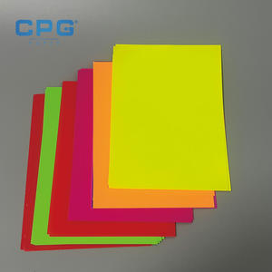 Factory Wholesale A4 Color <b>Paper</b> 80gsm Assorted Colors Double Sided Construction <b>Paper</b> Office Coloured <b>Paper</b> - Product Image 1