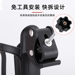 360 Degrees Collapsible Adjustable Multifunctional Wheelchair <b>Bicycle</b> Cup Phone Holder Water Rehabilitation Therapy Supplies - Product Image 5