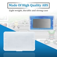 Étui de haute qualité en ABS pour cartouche de jeu Game Boy Advance pour SP Game Boy Micro (GBM)