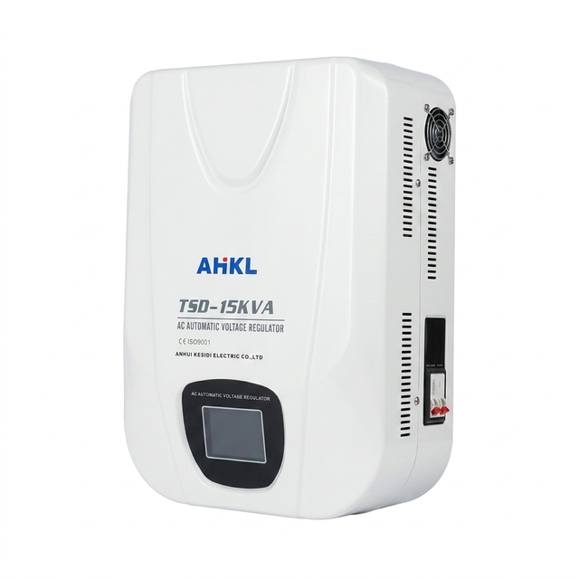 TSD Wall Mount AC Automatic Voltage Regulator 140V-250V Single Phase 220V Output Power Voltage Stabilizer For Refrigerator PC