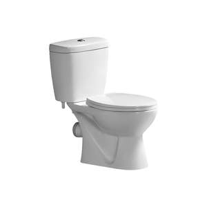 <span class=keywords><strong>WC</strong></span> moderne éco-responsable à deux pièces en céramique ronde avec siphon en P pour hôtel, salle de bain, <span class=keywords><strong>WC</strong></span> - Product Image 3