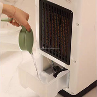 Ventilateur de climatisation silencieux amovible 1800W pour chambre et salon, double fonction (chauffage et refroidissement)