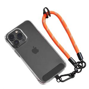 Venta Directa de Fábrica: Nuevo Cordón Personalizado para Teléfono Móvil, Correa Corta de Muñeca, Llavero con Parche de Sujeción para Teléfono, Promocional - Product Image 5
