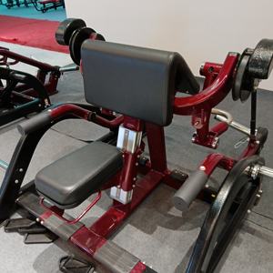 Máquina de <span class=keywords><strong>curl</strong></span> de bíceps con placas de peso estilo <span class=keywords><strong>martillo</strong></span>, equipo comercial de gimnasio para entrenamiento de bíceps y antebrazos - Product Image 2