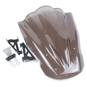 RACEPRO-Parabrisas de doble burbuja para motocicleta, accesorio para <span class=keywords><strong>YAMAHA</strong></span> <span class=keywords><strong>MT07</strong></span> FZ07 MT-07 FZ-07 2014 2015 2016 <span class=keywords><strong>2017</strong></span> - Product Image 3