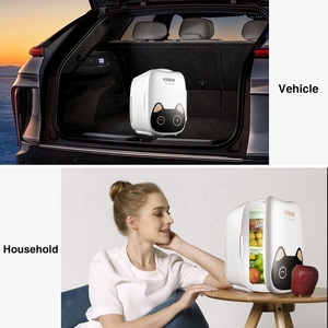 KEMIN Frigoríficos para Coche, Compresor de Litio con Batería de 6L, Portátil, Mini Bar, <span class=keywords><strong>Nevera</strong></span>, Almacén, Congelador, Imán <span class=keywords><strong>Vintage</strong></span>, Negro - Product Image 6
