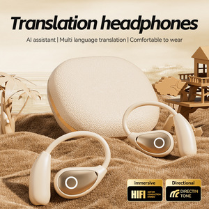 Nuevos <span class=keywords><strong>auriculares</strong></span> inalámbricos M95 ows con tecnología BT versión 5.4, <span class=keywords><strong>auriculares</strong></span> para reuniones con traducción por IA y micrófono para iPhone, Samsung, Xiaomi, <span class=keywords><strong>Honor</strong></span> - Product Image 4