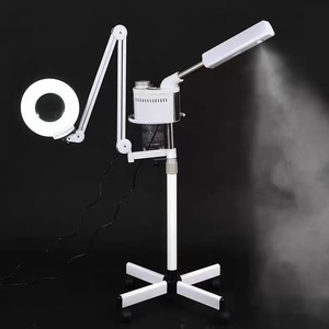 Vaporisateur de beauté 2-en-1 pour barbier, hydratant, avec loupe, pour salon de beauté et spa, vapeur faciale - Product Image 4